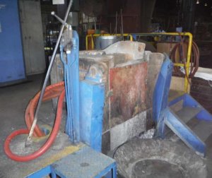 Fig. 2 - Induction Furnace Bowl