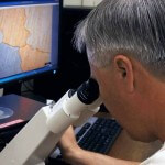 Microscopic analysis in Columbia's metallurgy department