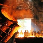 In the foundry at Columbia Steel