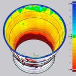 Color rendering of laser data