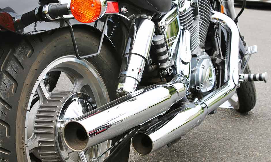 Chrome and more chrome! Motorcycle at the 2017 Columbia Steel Show-N-Shine